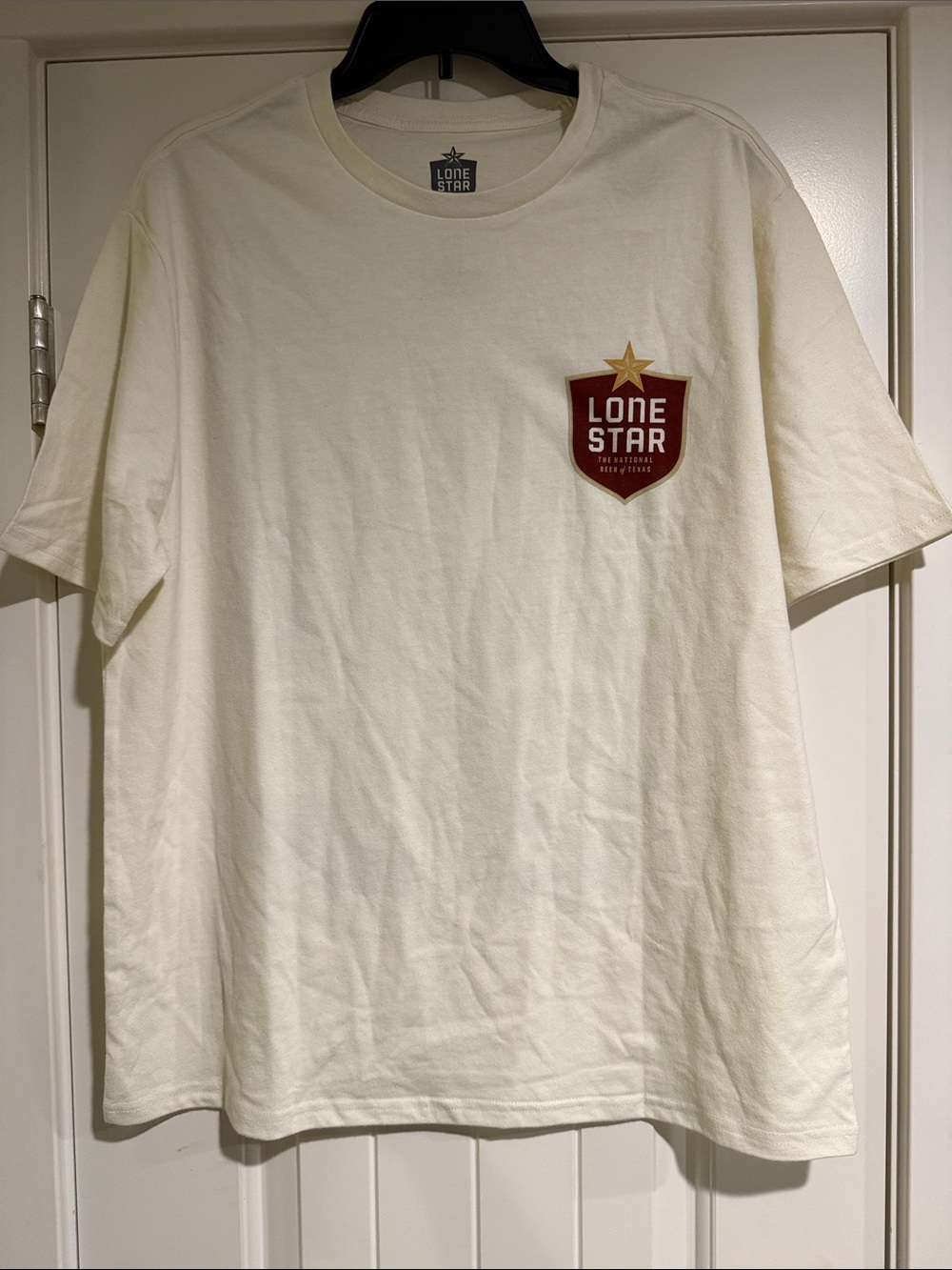 Men’s Cream Lone Star t-shirt